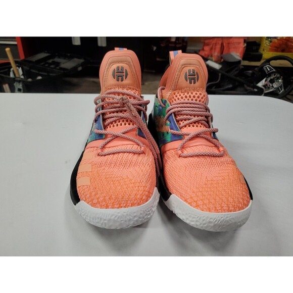 Adidas Harden Vol 2 Basketball Shoes California Dreamin’ Orange Men Size 9 US main image 5